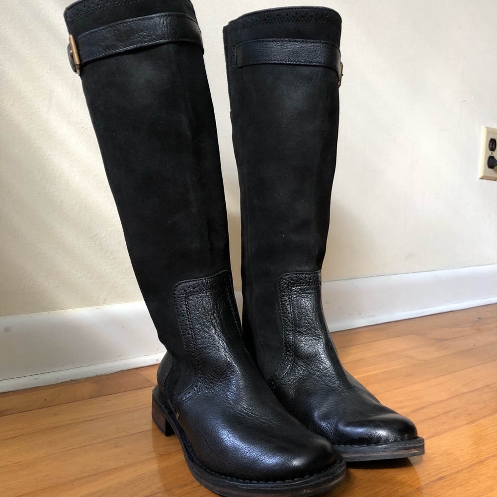 Ugg Italian Leather Riding Boots Sz 7.5